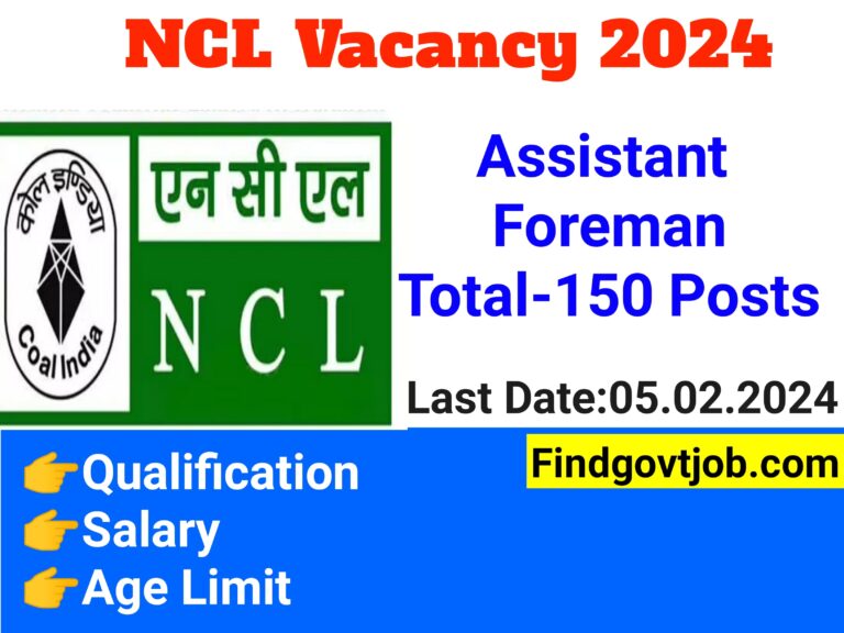 NCL Recruitment 2024-150 Posts